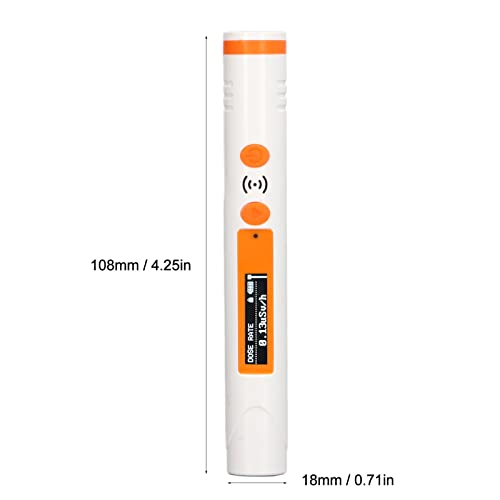 Tester de Radiación Nuclear Tipo Bolígrafo 2PCS miniatura 5