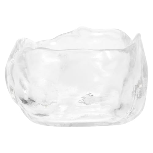 SECFOU Taza de Vidrio Transparente Estilo Japonés para Infusiones y Agua, Fácil de Limpiar y Conveniente para Cumpleaños y Bodas
