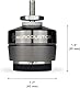IsoAcoustics Gaia-Serie mit Isolatoren für Lautsprecher und Subwoofer Gaia III, 32 kg max. – 4 Stück
