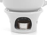 Metropolitan Tea White Ceramic Teapot Warmer