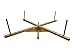 Stanwood Needlecraft Tabletop Amish Style Wooden Yarn Swift 2.5-6 feet