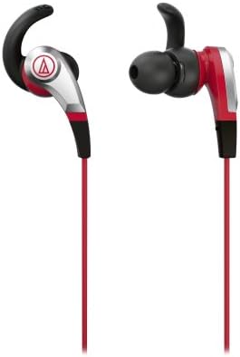 Audio-Technica ATH-CKX5 Sonic Fuel In Ear Headphones - Red