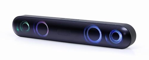 Altavoz Bluetooth Portátil GEMBIRD SPKBT-BAR400L Negro