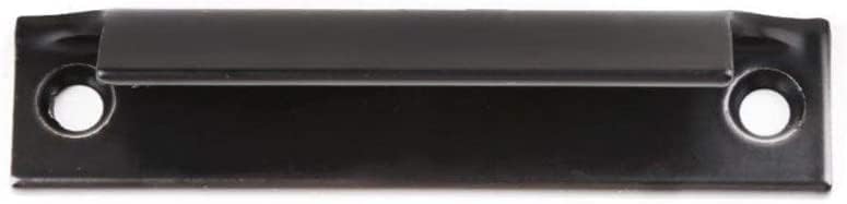 Antique Retro Hasp Lock Buckle Hook Eye Latch,Aluminum Alloy Handle Thickened Windows and Cabinet Door Drawer Small Balcony Mobile Window (Color : White Butto(Black)