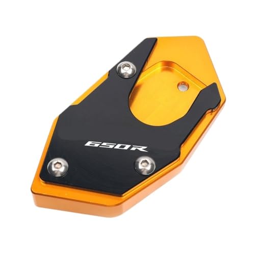 �z���_�ɑΉ� CBR650R CB650R �I�[�g�o�C CNC �L�b�N�X�^���h�����X�^���h�����p�b�h�T�|�[�g�v���[�g�g��X�^���h(Gold 1)