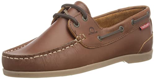 Chatham Saule, Chaussure Bateau Femme, Tan foncé, 38 EU