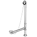 Kingston Brass CC2091 Brass Claw Foot Bath Drain, 27-Inch,Polished Chrome