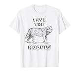 Photo Gallery save the wolves - maglietta grigia con lupo giallastro maglietta Photo Gallery save the wolves - maglietta grigia con lupo giallastro maglietta