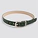 Fashion 2000s Belt With Animal Print And Candy Color Adjustable Strap For Dresses Jeans Party Essential Waistband