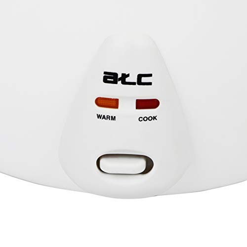 اي تي سي وعاء طبخ الارز بلاستيك - ابيض ، H-RC1800N