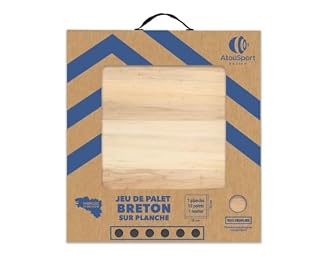 AtouSport palet breton, planche 70 x 70 cm et 13 palets