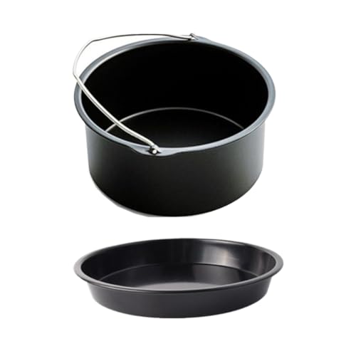 Compatible con accesorios for hornear Plato hondo for una limpieza sin esfuerzo(6in)
