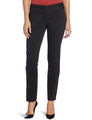 Vince Camuto Women's Ponte Ankle Pant, Dark Heather Grey, 6
