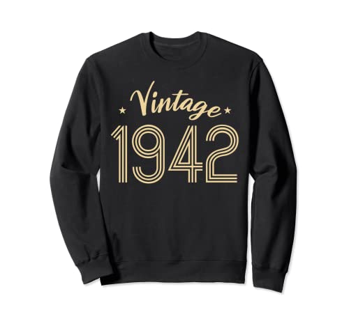 80 cumpleaños de 1942 Sudadera