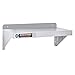 DuraSteel Stainless Steel Wall Mount Shelf 24