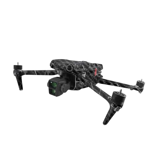 Image of MightySkins Carbon Fiber Skin Compatible with DJI Air 3 - Tech Web | Protective, Durable Textured Carbon Fiber Finish | Easy to Apply, Remove, and Change Styles