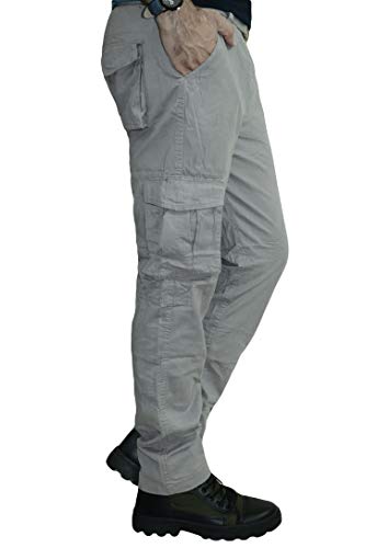 Image of Urban Legends Cargos for Men || Men's Cotton Regular Fit Cargo Joggers with 6 Pockets || Casual Pants || (UL-1R20SP)