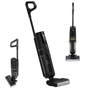 Zilan Akku Nass-Trockensauger mit Wischfunktion – Kabelloser Wischsauger & Staubsauger, Nass-Trocken-Sauger 2-in-1 Saugwischer Akkusauger Bodenreiniger für Alle Hartboden, BLDC-Motor Selbstreinigung