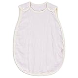 (ケラッタ) イブル スリーパー 赤ちゃん ガーゼ 4重／6重 綿100％ ベビー 新生児 春 夏 秋 冬 寝たまま着せられる 0歳 1歳 2歳 3歳 4歳 (ライラック)