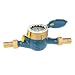 Produktbild Hauswasserzähler Baulänge 190 mm, inkl Verschraubungen 1 Zoll x 3/4 Zoll AG, Messing