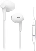 Fones de Ouvido com Fio Premium, Compátivel com Lightning, iOS - iPhone 5, 6, 7, 7, 8, X, 11, 12, 13 e 14, com Microfone e Controle de Volume, Graves Aprimorados, Modelo 1° Geração.