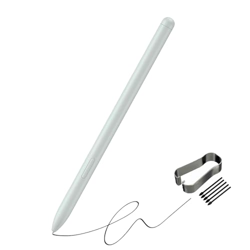 Lápiz capacitivo para Galaxy Tab S9 FE con puntas de repuesto para trazos fluidos 1