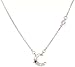 Produktbild CKAWM Halskette Star Moon Halskette Silber Farbe Anhänger Halskette Für Frauen Schmuck Urlaub Oder Geburtstagsgeschenk Für Frauen Und Mädchen