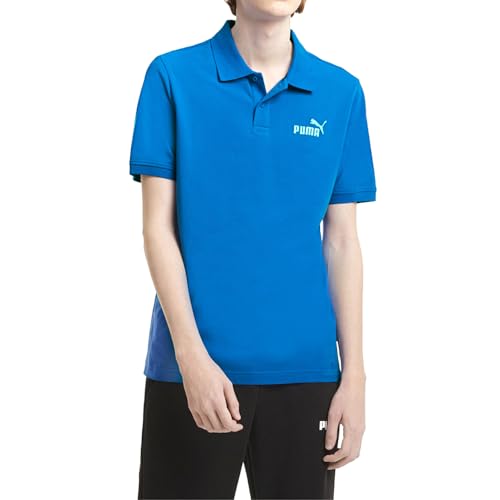 PUMA Mens Ess Pique polo bleu XL idéal pour le week-end