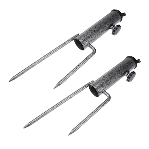 TOYANDONA 2 Piezas Anclaje para Sombrillas Bases Resistentes para Sombrillas De Playa Estacas De Anclaje Jardín o Arena