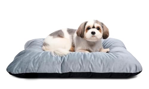 Image of Dog Beds For Large Dogs 70x100cm, Large Dog Bed Cotton Design ,Golden Retriever cat pillow Bed With Premium Velvet Finish And Soft Microfiber Filling For Everyday cooling bed for dogs.