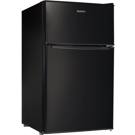 Galanz 3.1 cu ft Compact Refrigerator, Black