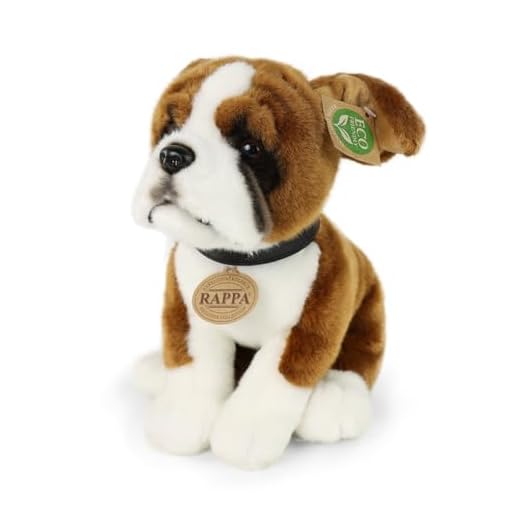 RAPPA Eco-Friendly Plush Boxer Dog