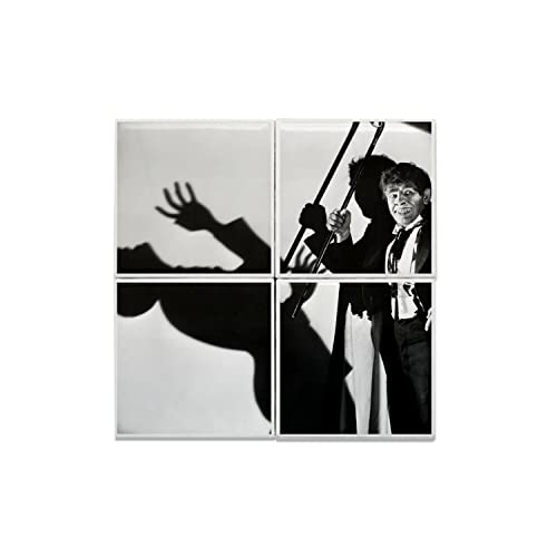 Carreaux céramique Dr Jekyll et Mr Hyde retro decoratif 15,2x15,2 cm lot de 4