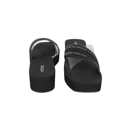 Image of Metro Women Wedge Heel Fashion Slip-on Sandal