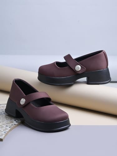 Image of Shoetopia Stylish Marry-Janes for Women & Girls