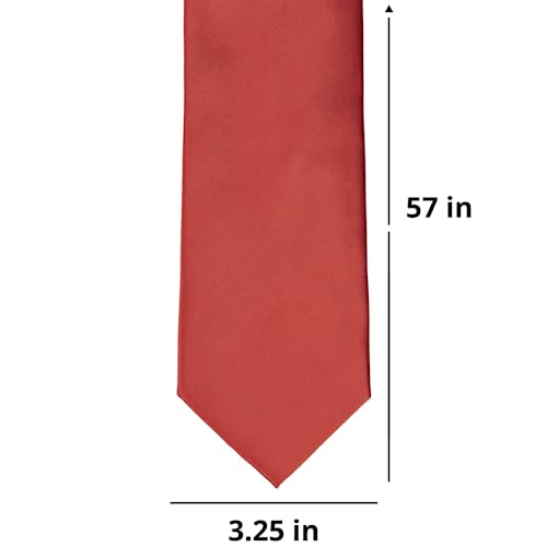 Image of tiemart Premium Solid Color Necktie