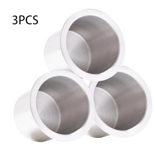 Portavasos de Acero Inoxidable 3Pcs 3.3 pulgadas miniatura 3