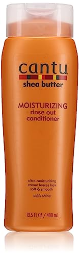 Cantu Shea Butter Conditioner Moisturizing Rinse Out 13.5 Ounce (399ml) (6 Pack)