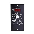 Digital Thermostat Controller, LED Display Temperature Control Panel Barbecue Grill Replacement Part, Replacement Thermostat Kit Parts Digital Pro Controller for All Traeger