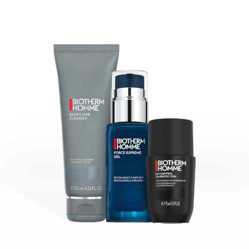 Rutina Biotherm Homme Force Supreme para el cuidado facial en el gimnasio