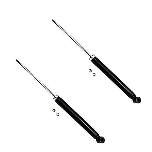 Image of Detroit Axle - Rear Shocks Absorbers Assembly Replacement for 2000 2001 2002 2003 2004 2005 Toyota Echo - 2pc Set