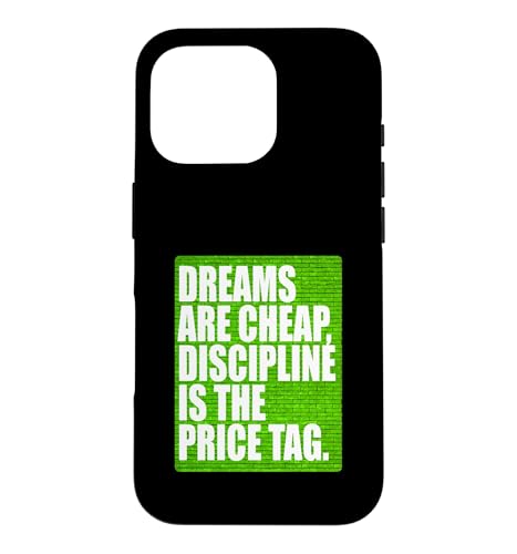 Green Color Discipline Is The Price Tag �O���[���O���t�B�b�N �X�}�z�P�[�X iPhone 16 Pro �p