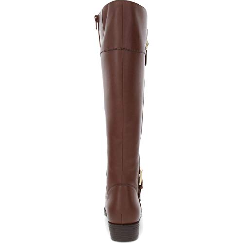 Karen Scott Womens Deliee 2 Faux Leather Riding Boots Brown 8.5 Medium (B,M)3