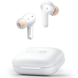 Donner Bluetooth Kopfhörer mit Geräuschunterdrückung, In Ear Kopfhörer kabellos mit 12mm Audiotreiber, intensiver Bass…