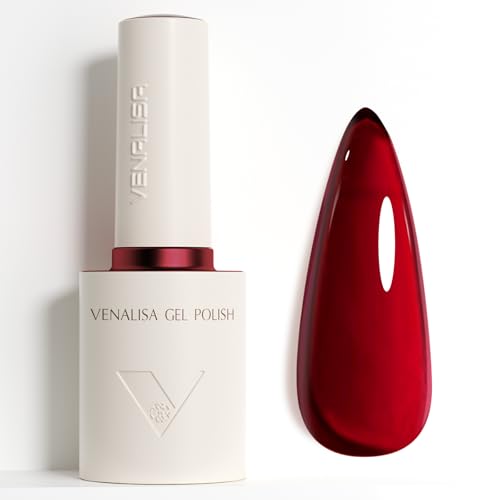 VENALISA UV Negellack Natur Gellack UV Gel Nail Polish Klassischer und All MatchStil für Valentinstag Hochzeit Dating Weihnachtswochenende 5083