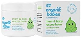 Green People Organic Babies Mum & Baby Rescue Balm - Scent Free (100ml)