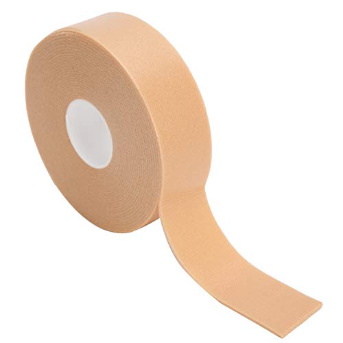 Foot Heel Sticker, 2.5cm x 4.5m Feet Moleskin Tape Roll, Breathable Foam Bandage for Feet Toe Finger Hand, Non-Slip Adhesive High Heel Protection, Elastic Strips for Calluses and Blister Prevention