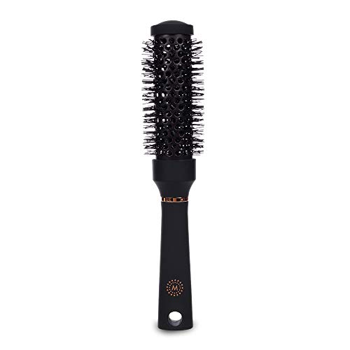 Malina Round Brush, Lightweight And Color Changing Rod Indicator Ceramic Ionic Technology- For All Hair Types, Add Volumes, Neutralize Frizz And Drying Hair #TOP1