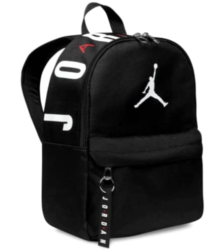 Nike Mini mochila Air Jordan, Preto/branco/vermelho universitário, One Size, 7a0654