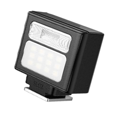 Linterna LED de 6500K con carga rápida para cámaras DSLR y smartphones